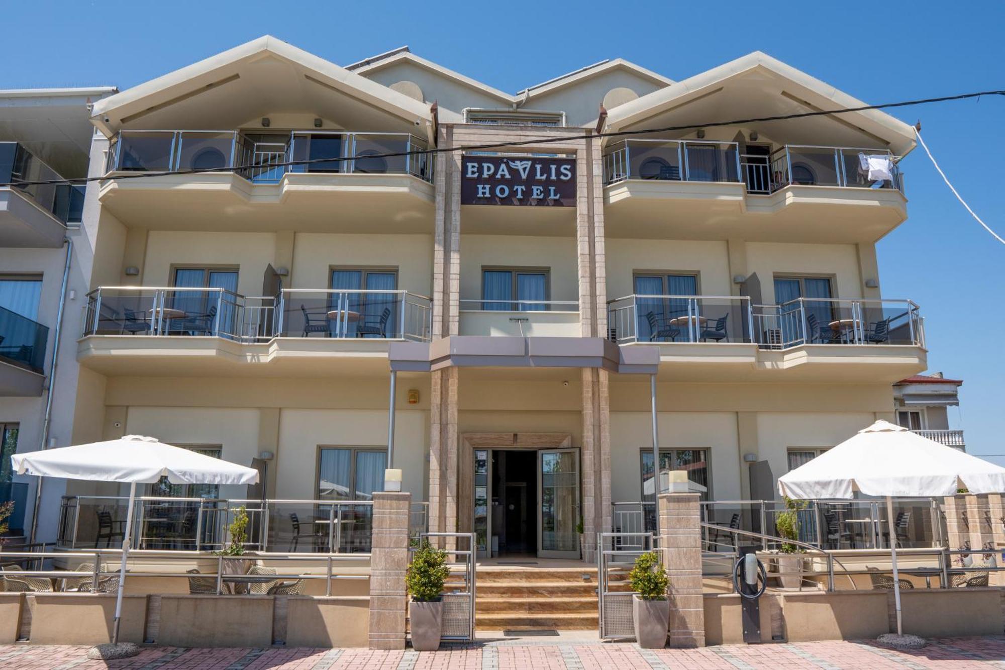 Hotel Epavlis Eleftheriadi Paralia Katerinis Bagian luar foto