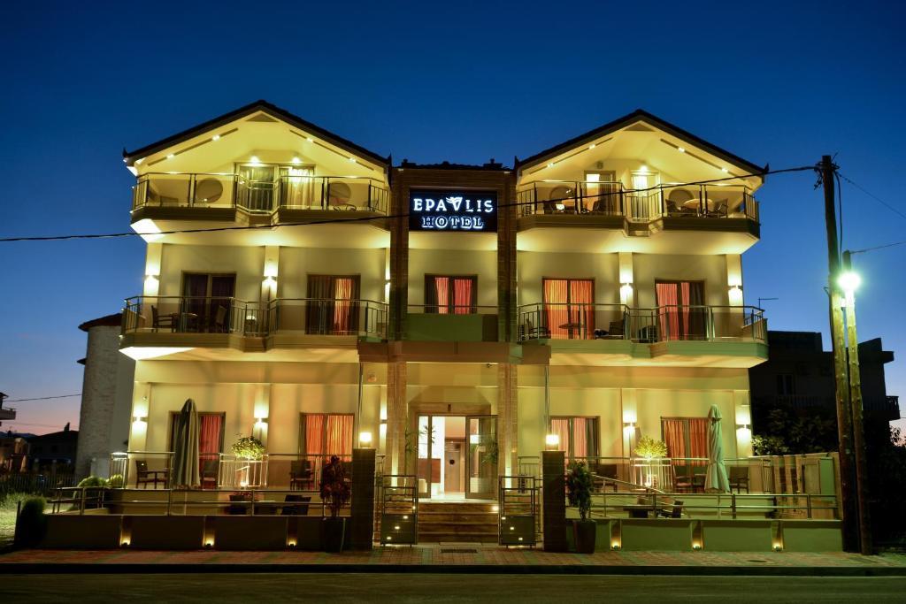 Hotel Epavlis Eleftheriadi Paralia Katerinis Bagian luar foto